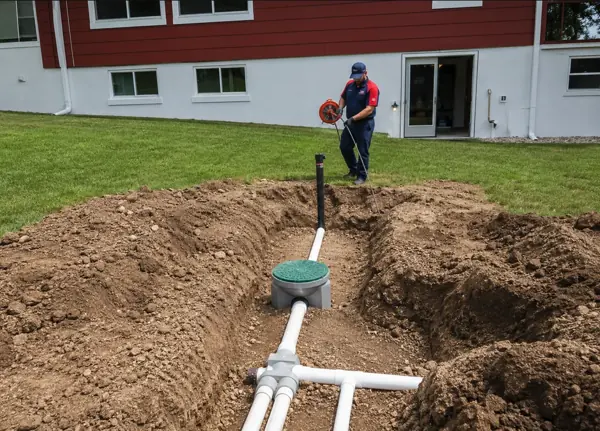Mr. Rooter septic repair work